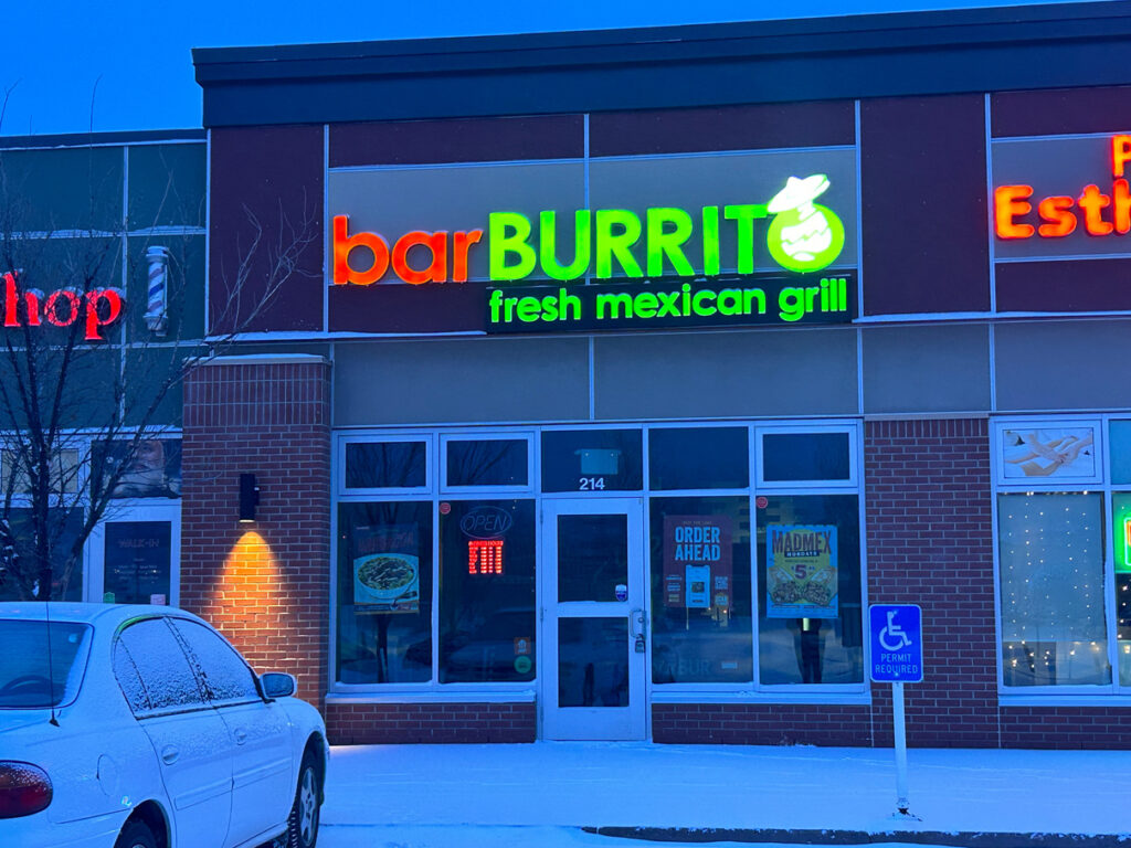 BAR BURRITO FOR SALE SOUTH CALGARY